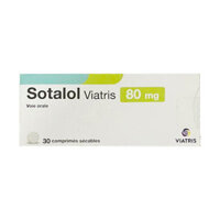 Sotalol chlorhydrate 80mg Viatris 30 viên – Thuốc huyết áp