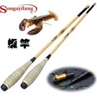 Sougayilang Sougayilang Dụng cụ câu cá Người mới biết cần câu tôm 180 / 210cm Cần tôm bằng Carbon có thể thu vào Cần tôm nhỏ Thanh cầm tay nhỏ Tay cầm chống trượt Câu cá siêu nhẹ