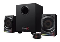 Sound BlasterX Kratos S5 2.1 PC Computer Gaming Speaker System with Subwoofer and Customizable RGB Lighting - 51MF0470AA001