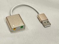 Sound card 7.1 Aluminum JP-110