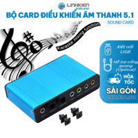 Sound Card Âm Thanh 5.1 7.1 Cổng USB Có Cổng Quang Optical Audio