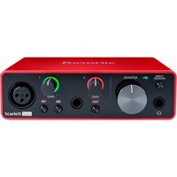 Sound Card Âm Thanh Chuyên Nghiệp Focusrite Scarlett Gen3 Solo Chính Hãng (2023)