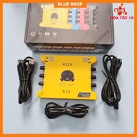 Sound card K10 XOX 2020 bản kỷ niệm âm thanh chuẩn k10 vàng