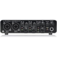 Sound card thu âm 2in 4out Behringer U-PHORIA UMC204HD