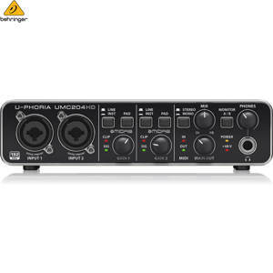 Sound card thu âm Behringer U-PHORIA UMC204HD