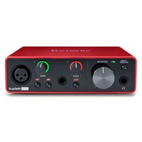 Sound Card thu âm chuyên nghiệp Focusrite Scarlett Solo Gen3 - Hàng Nhập Khẩu