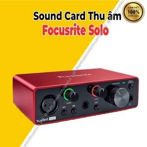 Sound card thu âm Focusrite Scarlett 2i2