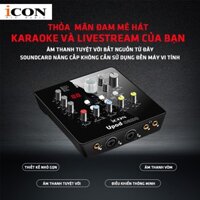 Sound Card Thu Âm Livestream ICON UPOD NANO-Bản chất lượng bảo hành 12 tháng