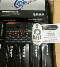 SOUND CARD V9 CHUYÊN DÙNG CHO HÁT LIVE, THU ÂM - Âm Thanh Cực Hay
