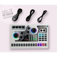 Sound card X5 thu âm livestream hát karaoke online có bluetooth tích hợp sẵn nguồn 48V BH 12 tháng