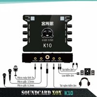 Sound Card XOX K10 dành cho hát Live - XOK10