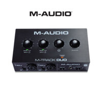 Soundcard âm thanh, thu âm - M-Audio M-Track Duo (MTrack) - Recording, Streaming, Podcasting