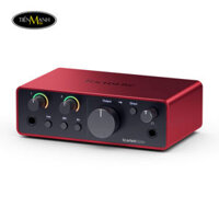 Soundcard Focusrite Scarlett Solo ( 4th Gen) USB Audio Interface