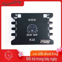 Soundcard hát karaoke online XOX K10 10th Jubilee