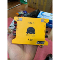 Soundcard K10 bản 2020 _ Kỉ Niệm 10 năm của XOX K10 âm thanh cực hay, Bảo Hành 12T