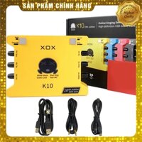 Soundcard K10 bản 2020 _ Kỉ Niệm 10 năm của XOX K10 âm thanh cực hay