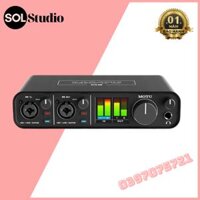 Soundcard Motu M2 – Soundcard thu âm cao cấp – tặng kèm phần mềm Studio One