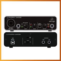 Soundcard Thu Âm Behringer U-Phoria UMC22 -USB Audio Interface
