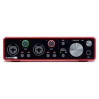 Soundcard thu âm Focusrite Scarlett Solo, 2i2, 4i4 Gen3 - 2i2 Gen 3