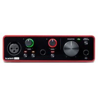 Soundcard thu âm Focusrite Scarlett Solo, 2i2, 4i4 Gen3 - Solo Gen 3