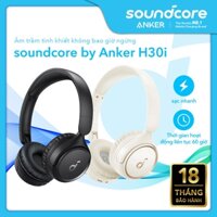 Soundcore H30i Tai Nghe Không Dây Chụp Tai, Thiết Kế Gập Gọn, 70 Giờ Phát Bluetooth 5.3, A3012