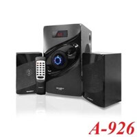 SoundMax 15187 A926  Loa vi tính 2.1 Hỗ trợ USB/SD Card, Bluetooth 5.0 AU nhựa màu đen 32W