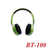 SoundMax 15993 BT100 Tai nghe bluetooth  On-ear 4.1 màu xanh lá