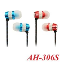 SoundMax 16324 AH-306S Tai nghe nhét tai có mic SoundMax AH306S (Xanh/ đỏ) -