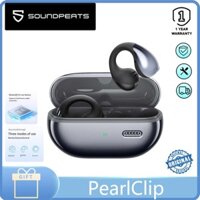 SoundPEATS PearlClip Bluetooth Headset air-bone conduction ear wireless hanging motion
