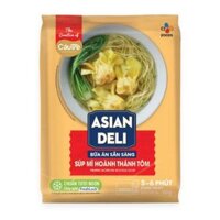 Soup mỳ hoành thánh tôm Cj Cầu Tre hộp 350g (1 Hộp)