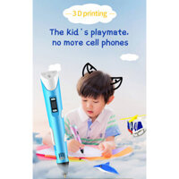 Source Factory Bút in 3D, bút vẽ graffiti 3D DIY nhiệt độ cao thế hệ thứ hai, đồ chơi giáo dục cho