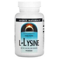 Source Naturals L-Lysine Powder 3.53 oz (100 g)