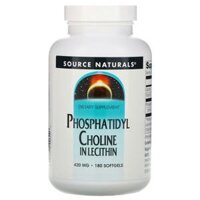 Source Naturals Phosphatidyl Choline In Lecithin 420 mg 180 Softgels