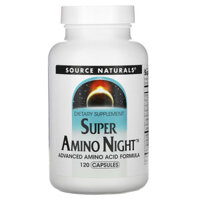 Source Naturals Super Amino Night 120 Capsules