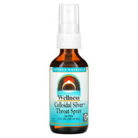 Source Naturals Wellness Colloidal Silver Throat Spray 30 PPM 2 fl oz (59.14 ml)