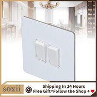 Soxii Công tắc đèn tường Đế PC cách nhiệt AC250V cho gia đình