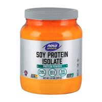 Soy Protein Isolate Protein Powder Now 544g – Bột bổ sung đạm đậu nành