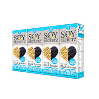 Soy Secretz Sữa đậu nành Mè đen ít đường 180ml