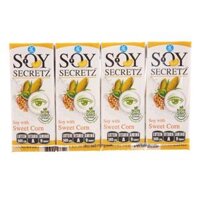 Soy Secretz Sữa đậu nành Ngô ngọt 180ml
