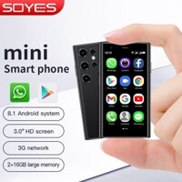 SOYES Mini S23 Pro Điện thoại thông minh Màn hình 3.0 inch Android 8.1 4GB + 64GB Thẻ SIM kép di động 4G Wifi GPS