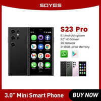 SOYES S23 Pro Giá rẻ nhất Chính hãng 3.0 inch 3000mAh Pin Dual SIM Dual Standby 6GB+128GB Mạng 4G Điện thoại mini