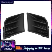 Soyoung 7422A8 1 Pair Left Right Fog Light Grille Cover ABS for Car Accessories