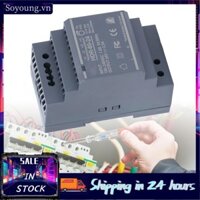 Soyoung Nguồn điện chuyển mạch đường sắt 24V compact FLAME TUYỆT VỜI PC mỏng Công nghiệp DIN 60W 2.5A 100-240VAC