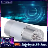 Soyoung YWBL-WH 12V Gear Motor ALUMINUM Hợp kim giảm tốc độ xoắn cao 60W 1.5A Geared