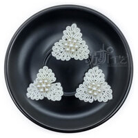 Soze Tay Dệt 152A Đính Hạt Ba Lá Bảy Hạt Quần Jean Ngọc Trai Khóa 25.1.9 TL0G