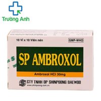 SP Ambroxol - Thuốc điều trị các bệnh về đường hô hấp hiệu quả