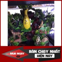 [SP BÁN CHẠY] Thác nước phong thủy chậu gốm sứ Bát Tràng