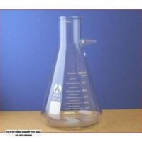 (SP) Bình tam giác 250ml, 500ml, 1000ml có nhánh có vòi hút chân không (vtcn1)