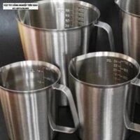 (SP) Ca đong Inox 500ml - 700ml - 1000ml - 1500ml - 2000ml có chia vạch (vtcn1)