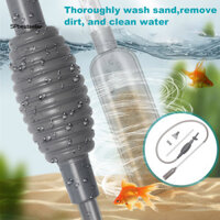 Sp Công cụ loại bỏ tạp chất cho bồn tắm nước nóng Máy thay nước bể cá Máy bơm cầm tay dễ sử dụng Máy hút bụi Siphon cho bể cá nhỏ Bộ làm sạch cát sỏi cho bể cá